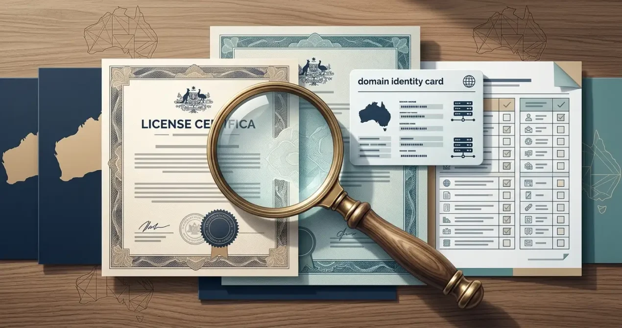 Illustration representing Australian regulatory review and online gambling status checks